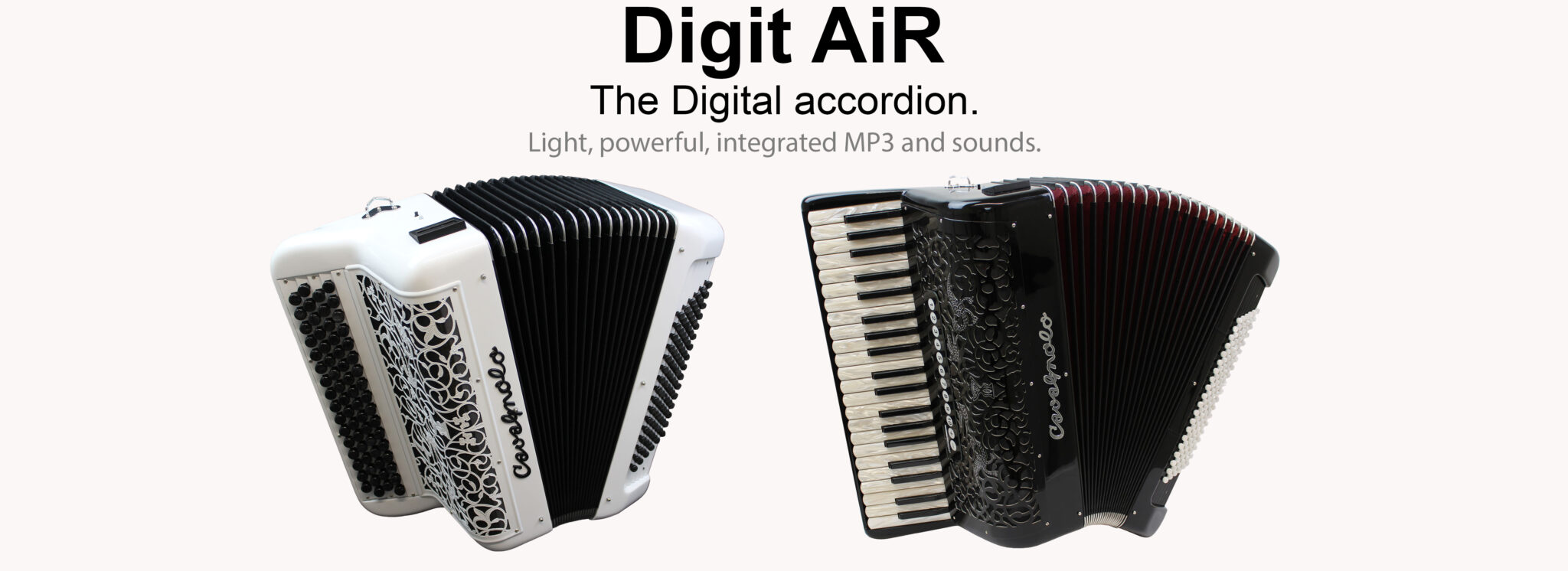 Digit AiR, numeric, Digital accordion
