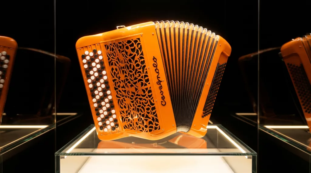 Accordeon Professionnel 8 orange