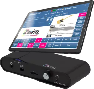 Arrangeur Français Cavagnolo Zénith One avec sa tablette tactile