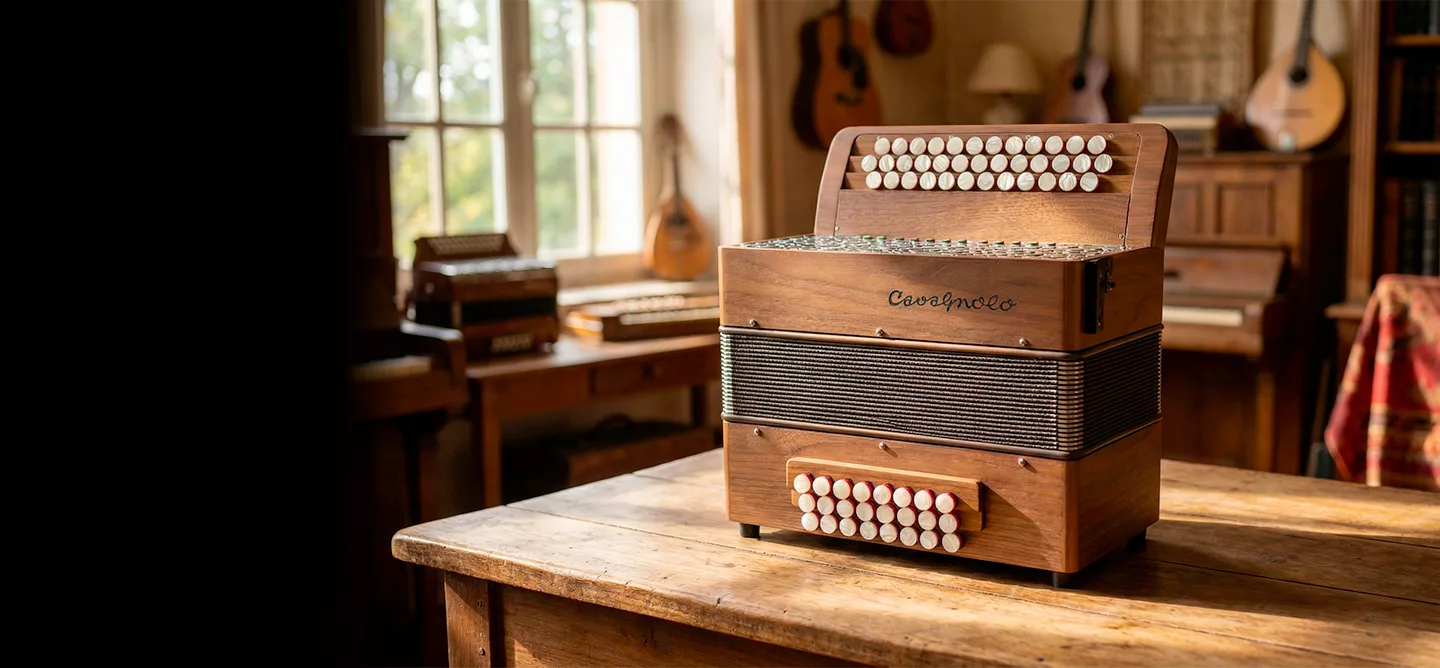 Accordéon Diatonique numérique Cavagnolo Digit AiR Diato